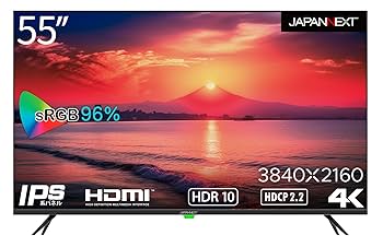 Amazon.co.jp: JAPANNEXT 55インチ 大型 モニター 4K UHD